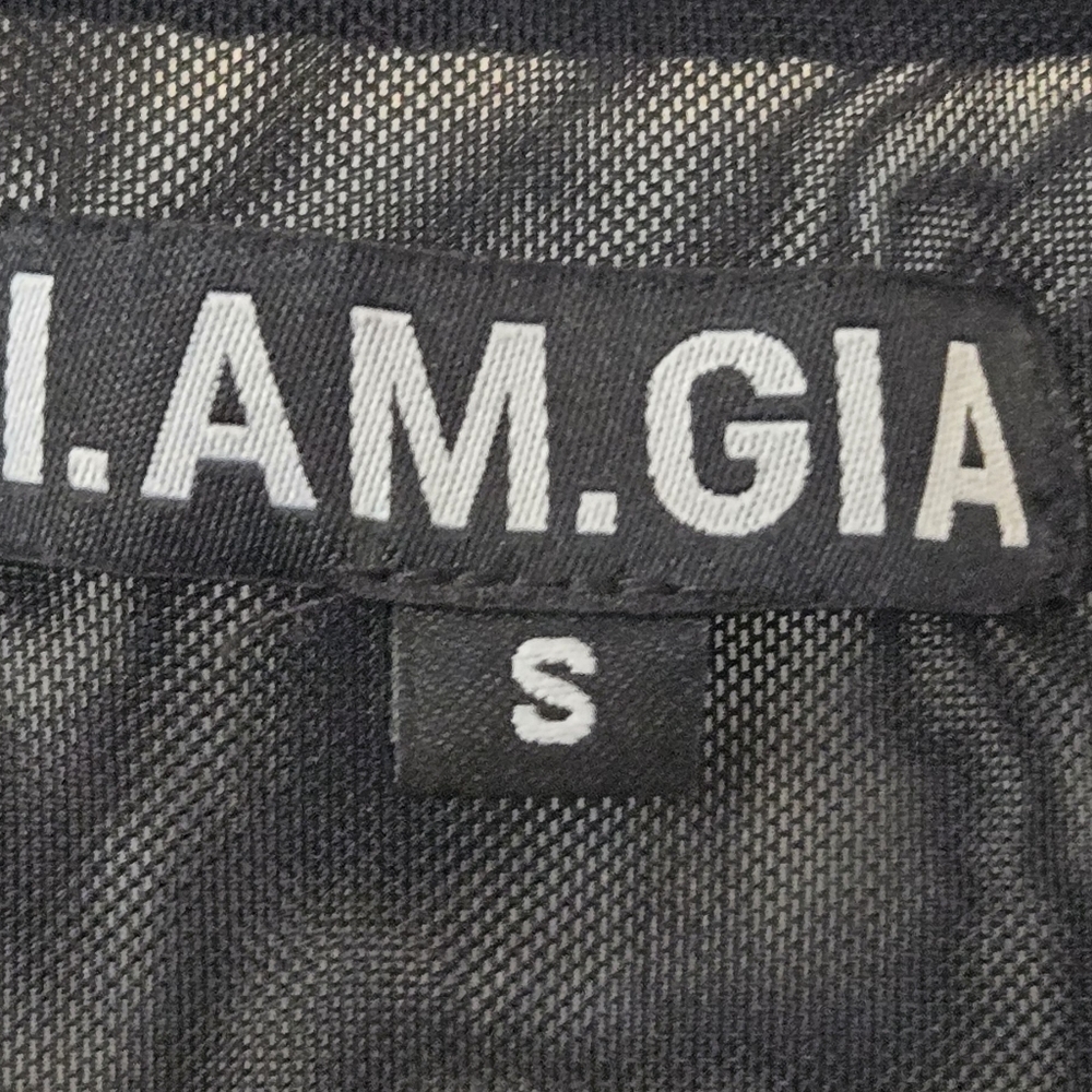 I AM GIA sheer black top - Picture 4 of 6